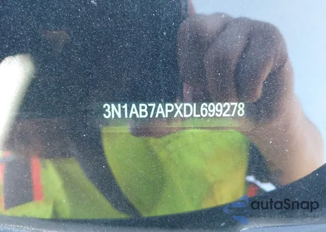 2013 Nissan Sentra Sl z USA, uszkodzony, nr VIN 3N1AB7APXDL699278